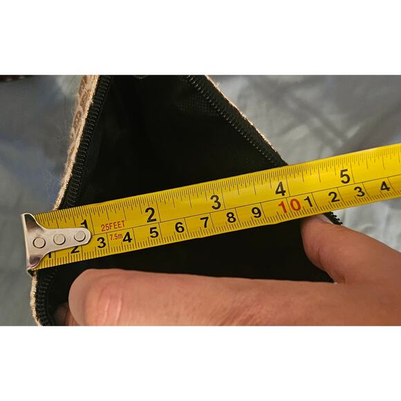 Handcrafted Artisan Gold Beaded Evening Clutch Wristlet Boho Bridal Purse Bag - Picture 9 of 9